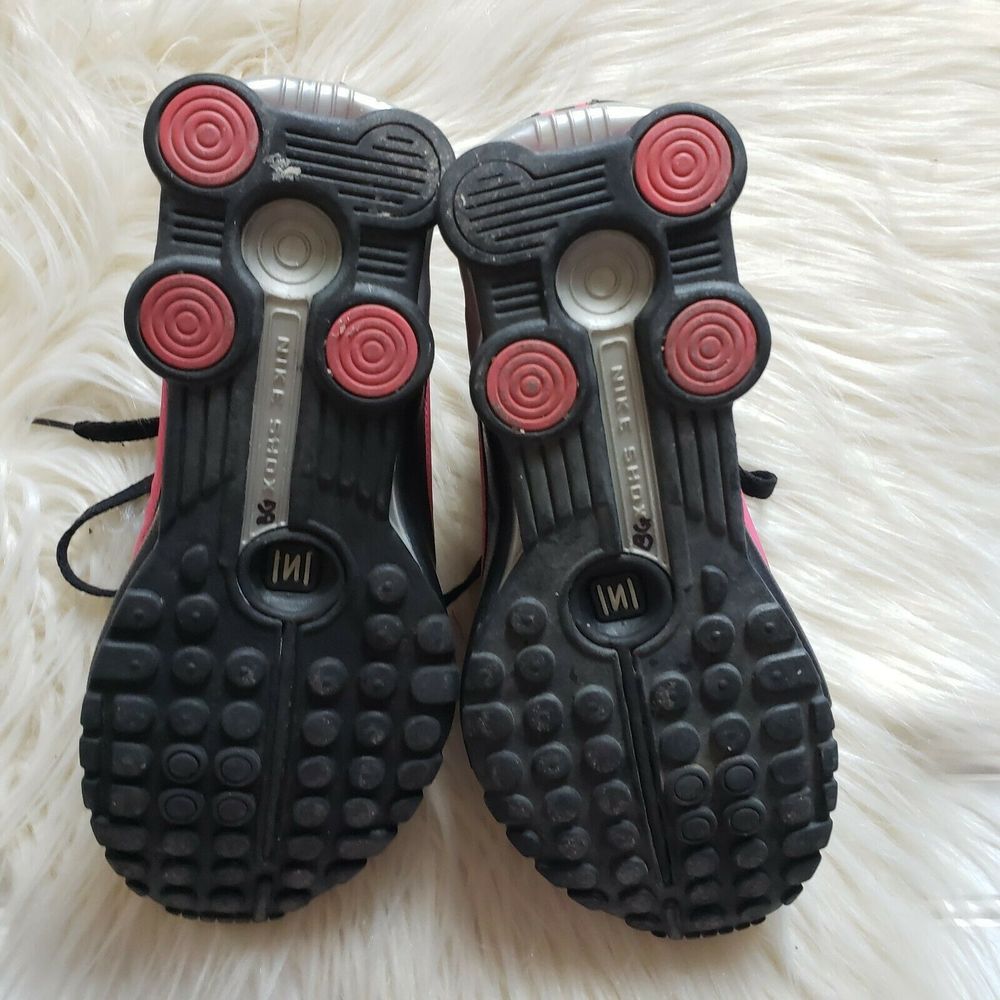 Nike Shox Conundrum Black Pink Sneakers Shoes - Picture 6 of 8